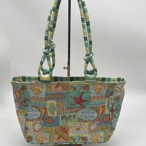 Andrea Tachiera Beach Comber Artistic Knot Tote Bag